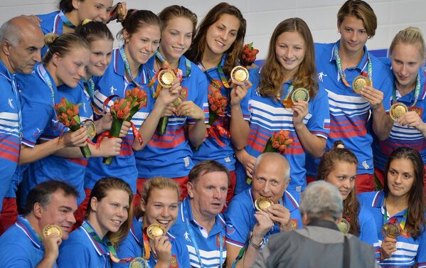 Ватерполистки сборной России Ватерполистки сборной России