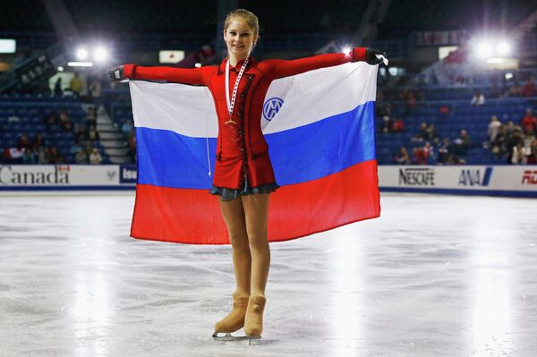 Российская фигуристка Юлия Липницкая Российская фигуристка Юлия Липницкая