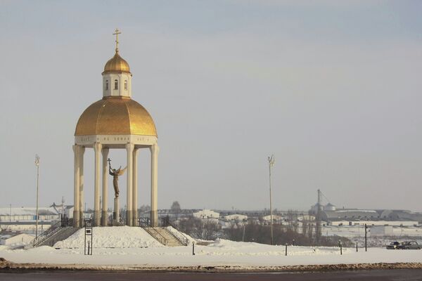Часовня при въезде в Белгород Часовня при въезде в Белгород