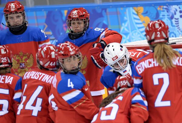 Хоккеистки сборной России Хоккеистки сборной России