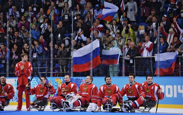 Сборная России по следж-хоккею Сборная России по следж-хоккею