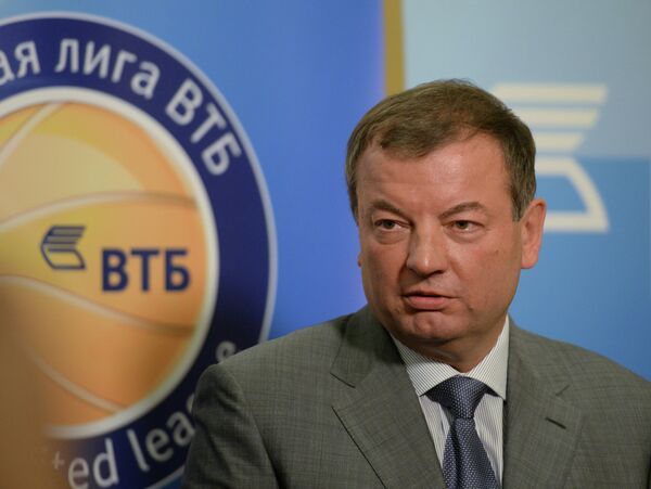 Президент баскетбольной Единой лиги ВТБ Сергей Кущенко Президент баскетбольной Единой лиги ВТБ Сергей Кущенко
