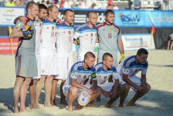 Сборная России по пляжному футболу Сборная России по пляжному футболу