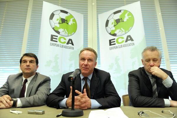Ассоциация европейских футбольных клубов (ECA) Ассоциация европейских футбольных клубов (ECA)