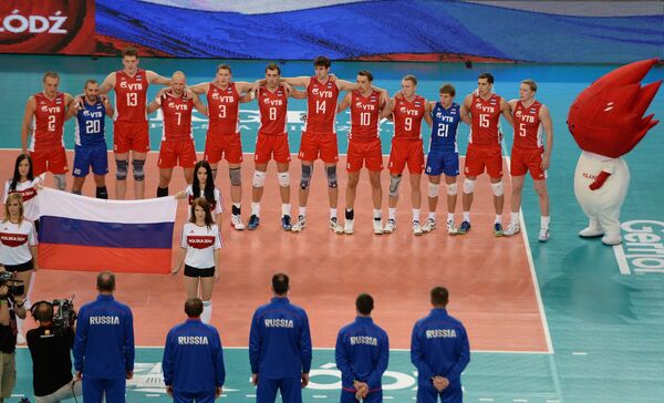 Волейболисты сборной России Волейболисты сборной России