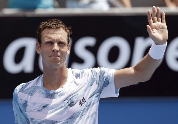 Томаш Бердых во втором круге Australian Open Томаш Бердых во втором круге Australian Open