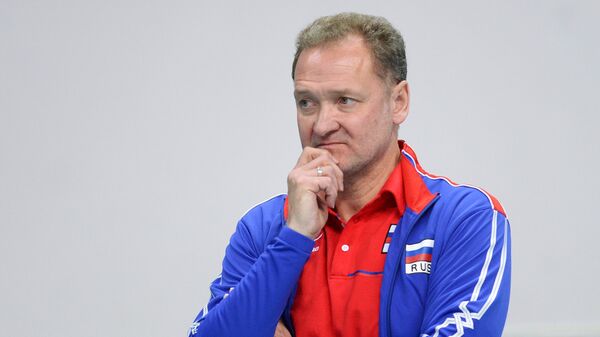 Главный тренер сборной России Андрей Воронков Главный тренер сборной России Андрей Воронков