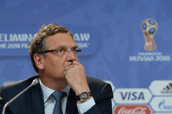 Генеральный секретарь FIFA Жером Вальке Генеральный секретарь FIFA Жером Вальке