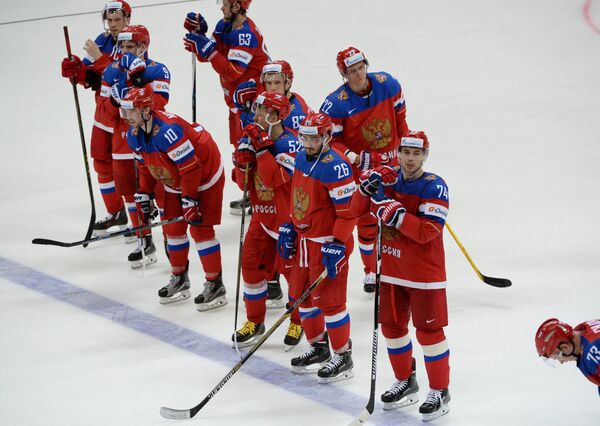 Хоккеисты сборной России Хоккеисты сборной России