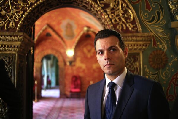Главный тренер ПБК ЦСКА Димитрис Итудис в Большом Кремлевском дворце Главный тренер ПБК ЦСКА Димитрис Итудис в Большом Кремлевском дворце