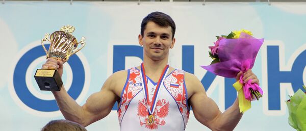 Гимнаст Николай Куксенков Гимнаст Николай Куксенков
